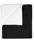 Black Soft Fleece Baby Dodge Blanket™