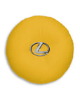 Yellow Lexus Tufted Floor Pillow, Round™