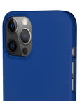 Dark Blue Jaguar Snap Cases™