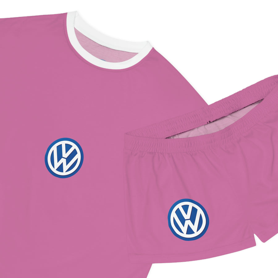 Women's Light Pink Volkswagen Short Pajama Set™