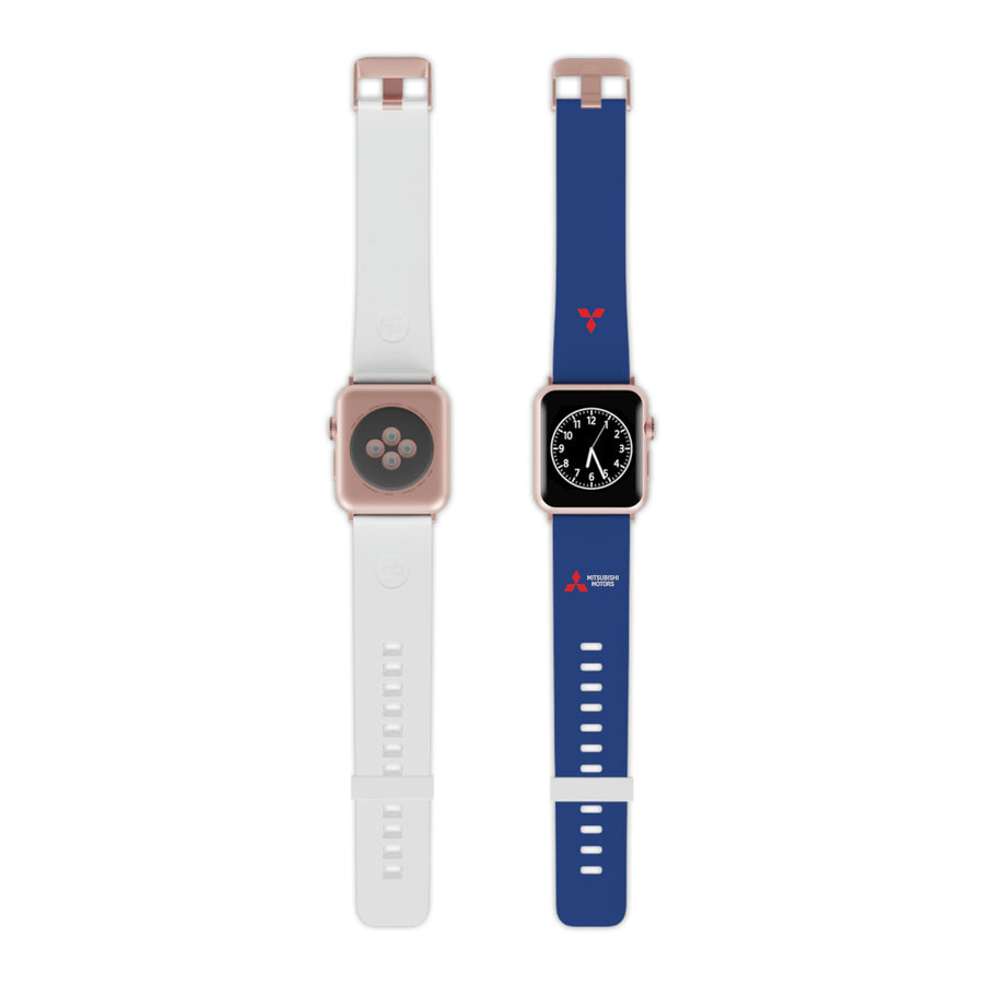 Dark Blue Mitsubishi Watch Band for Apple Watch™