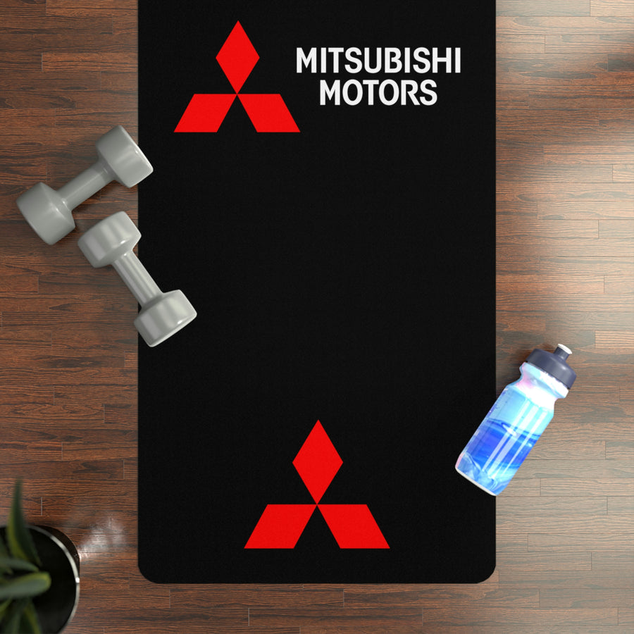 Black Mitsubishi Rubber Yoga Mat™