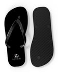 Unisex Black Lexus Flip Flops™