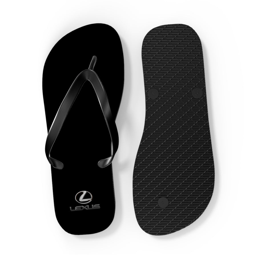 Unisex Black Lexus Flip Flops™