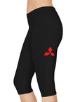 Women's Black Mitsubishi Capri Leggings™