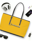 Yellow Mazda Leather Shoulder Bag™