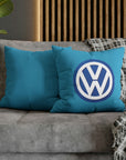 Turquoise Volkswagen Spun Polyester pillowcase™