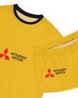 Women's Yellow Mitsubishi Short Pajama Set™