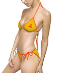 Women's Yellow Mitsubishi Bikini Swimsuit™