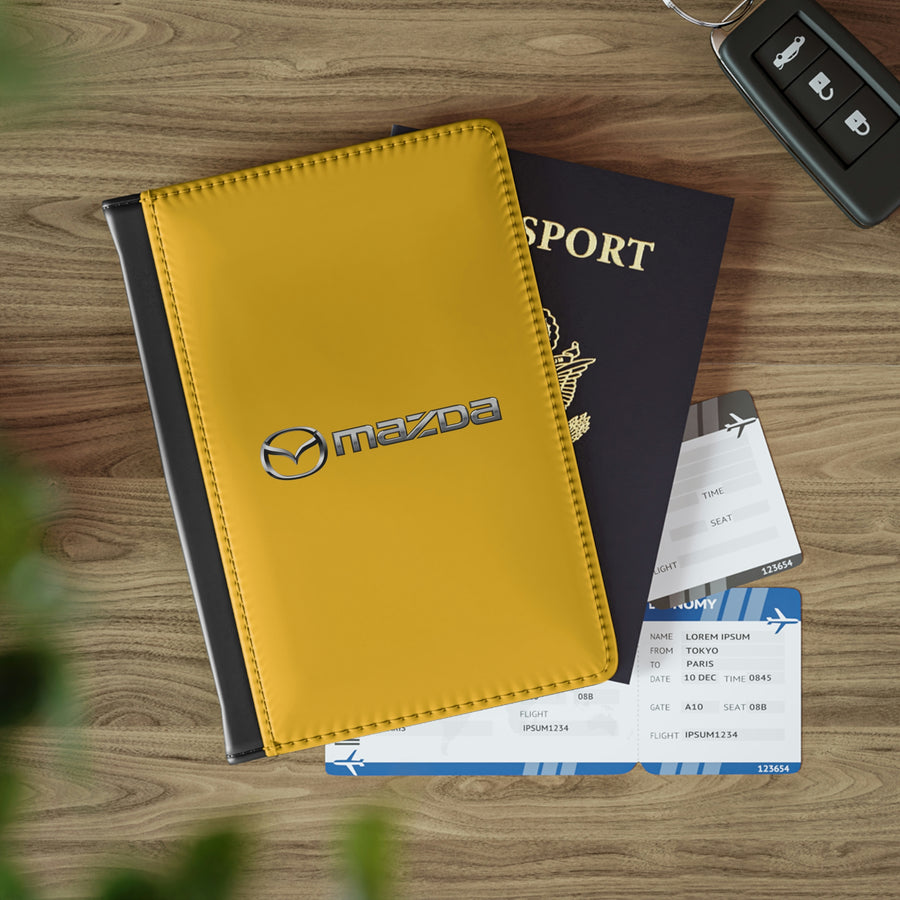 Yellow Mazda Passport Cover™