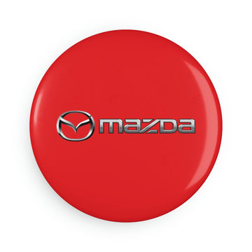 Red Mazda Button Magnet, Round (10 pcs)™