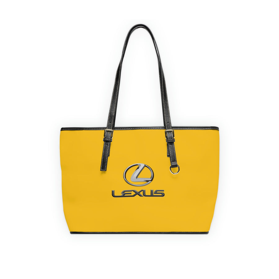 Yellow Lexus Leather Shoulder Bag™