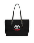 Black Toyota Leather Shoulder Bag™