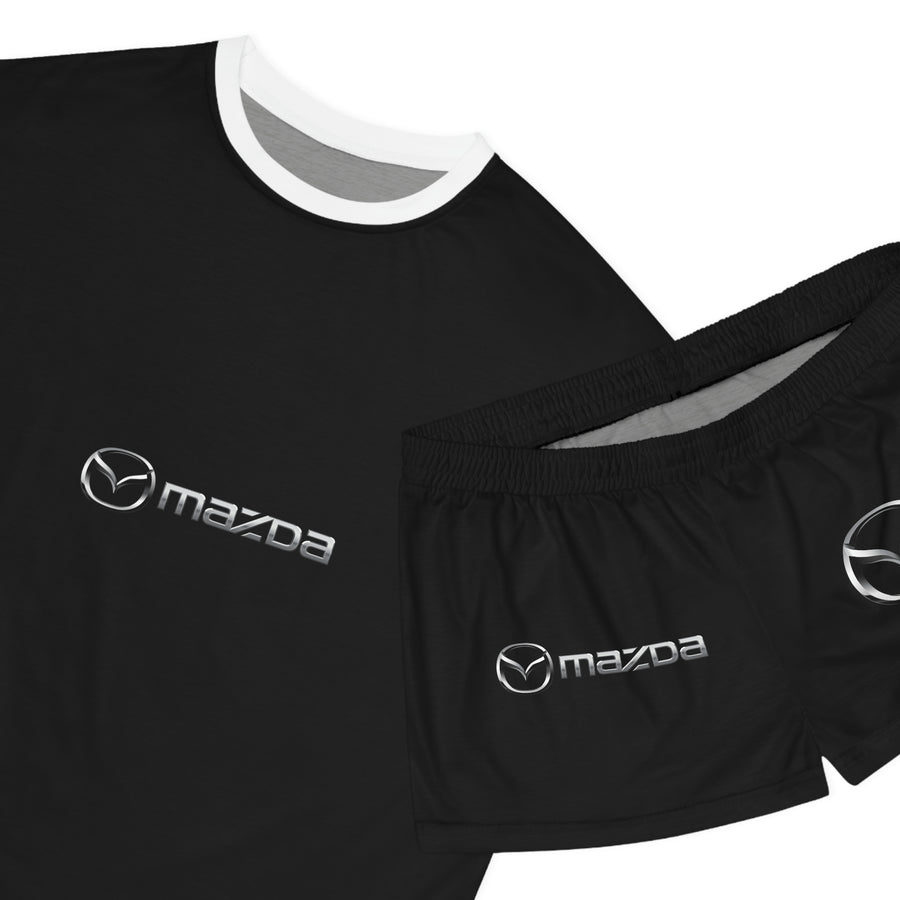 Women's Black Mazda Short Pajama Set™