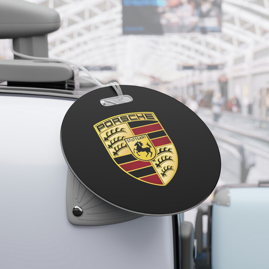 Black Porsche Luggage Tags™