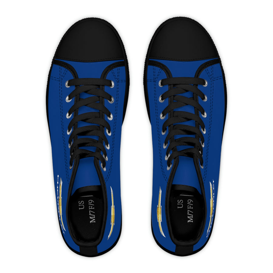 Women's Dark Blue Chevrolet High Top Sneakers™