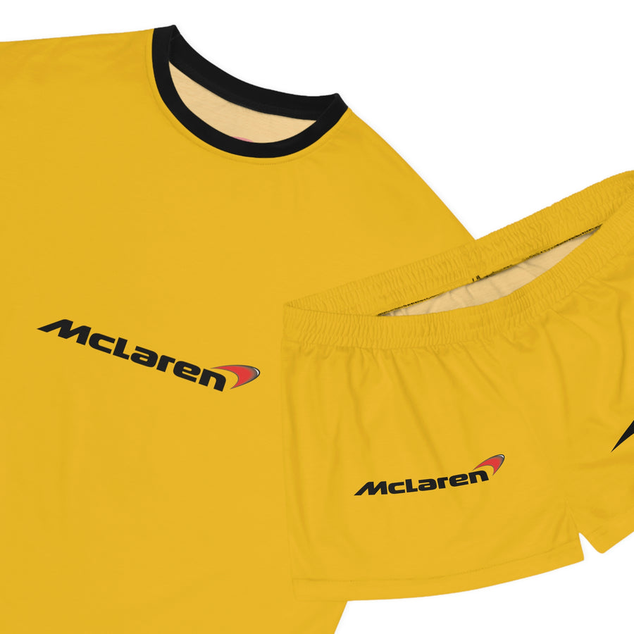 Women's Yellow McLaren Short Pajama Set™