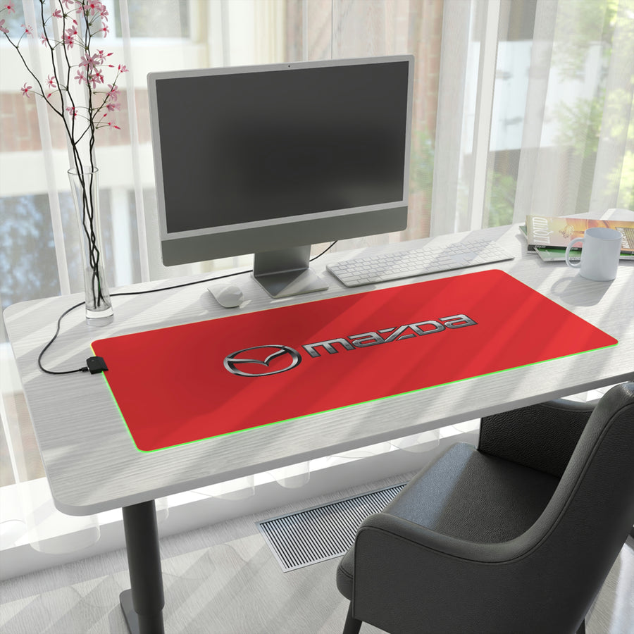 Red Mazda LED Gaming Mouse Pad™