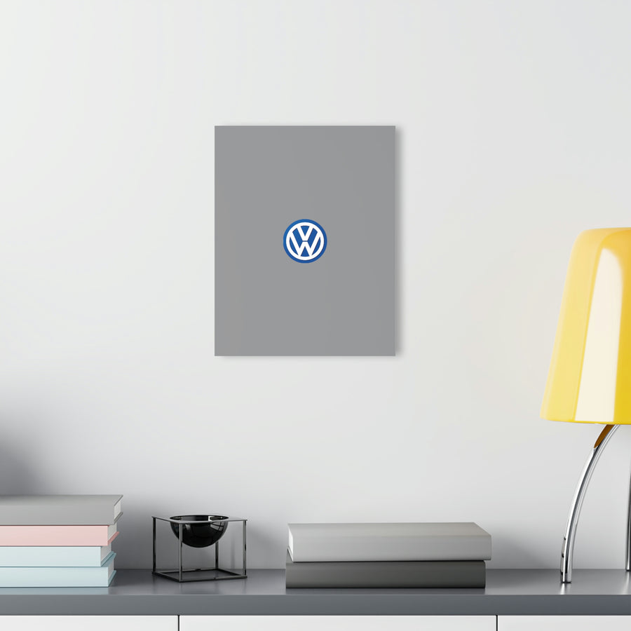 Grey Volkswagen Acrylic Prints (French Cleat Hanging)™