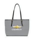 Grey Chevrolet Leather Shoulder Bag™