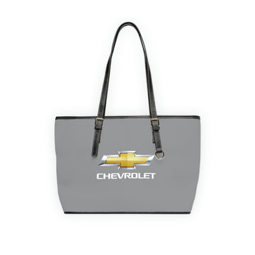 Grey Chevrolet Leather Shoulder Bag™