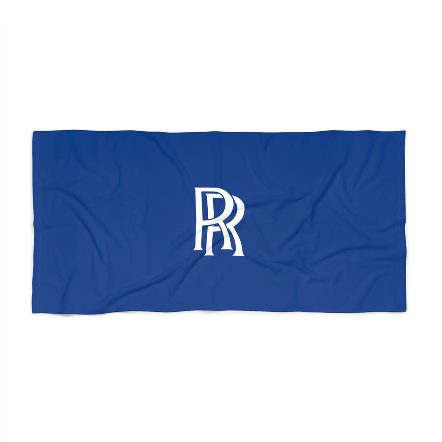 Dark Blue Rolls Royce Beach Towel™