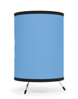 Light Blue Rolls Royce Tripod Lamp with High-Res Printed Shade, US\CA plug™