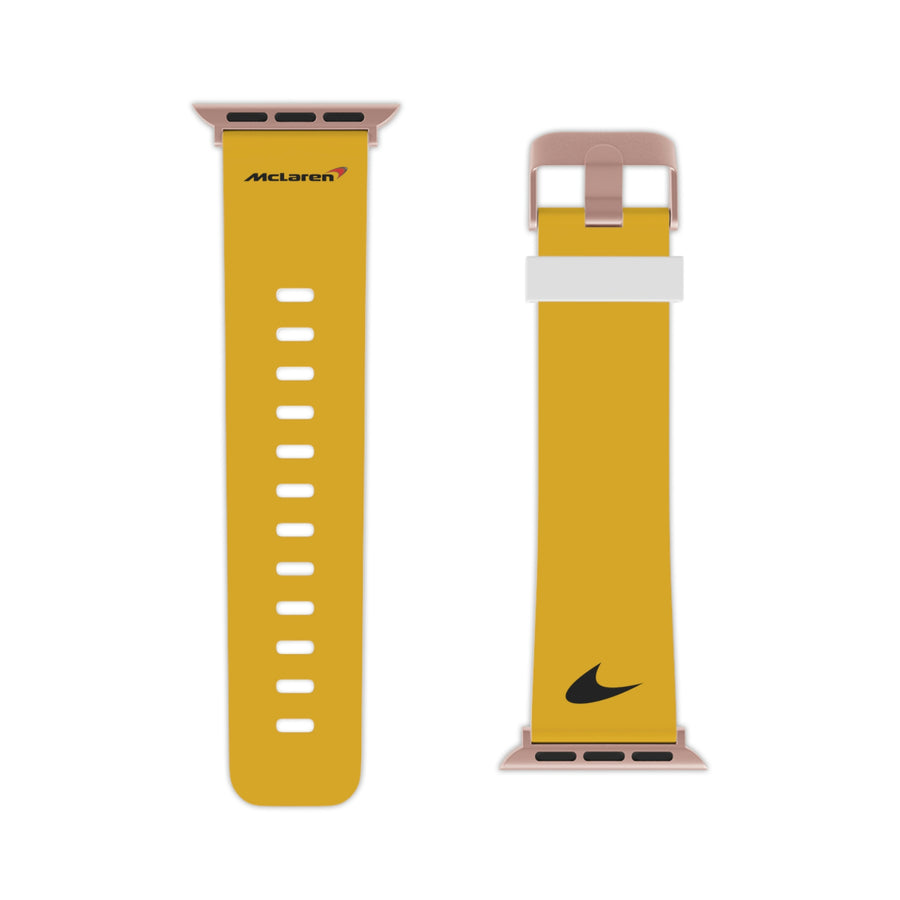 Yellow Mclaren Watch Band for Apple Watch™