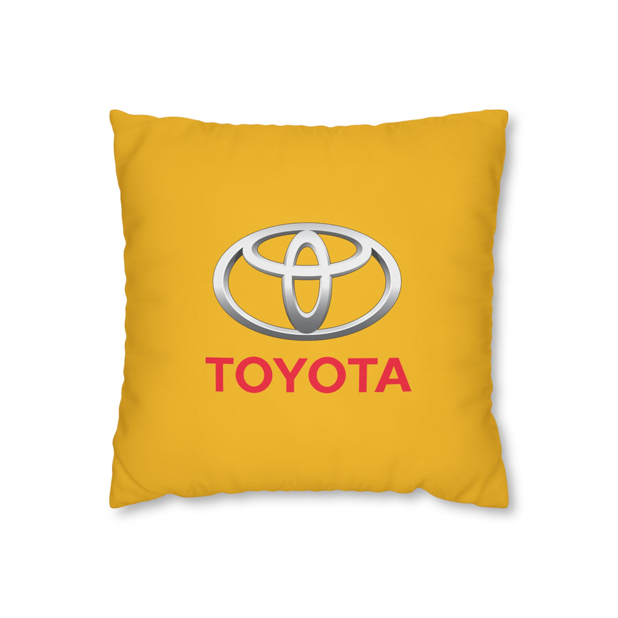 Yellow Toyota Spun Polyester pillowcase™