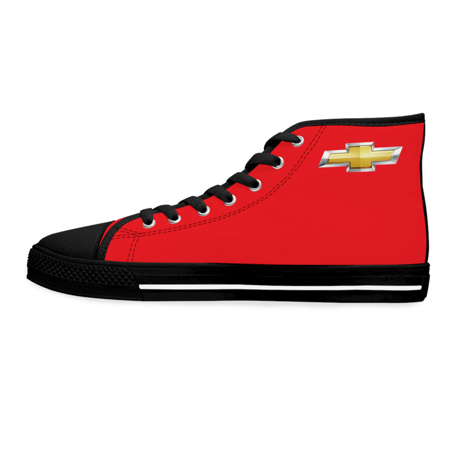 Women's Red Chevrolet High Top Sneakers™