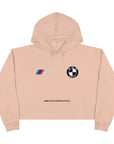 Sweat à capuche court BMW pour femme