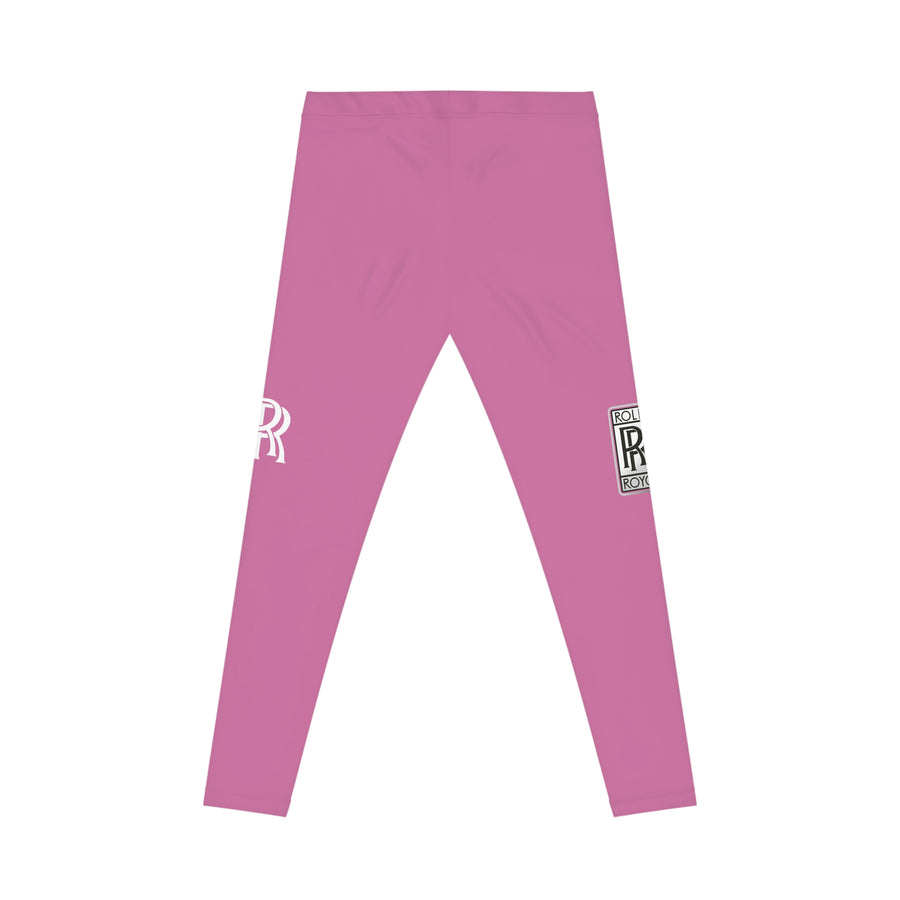 Women's Light Pink Rolls Royce Casual Leggings™