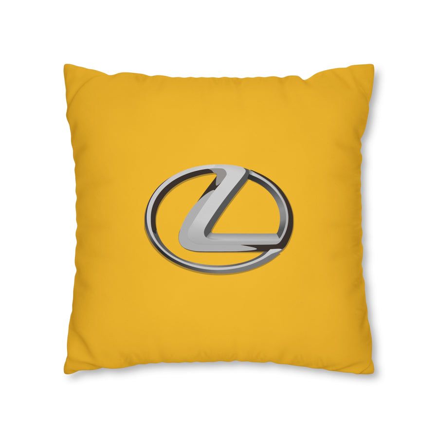 Yellow Lexus Spun Polyester pillowcase™