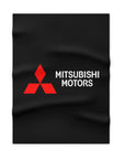 Black Mitsubishi Soft Fleece Baby Blanket™