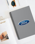 Grey Ford Spiral Notebook - Ruled Line™