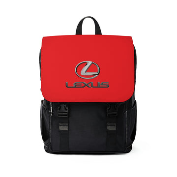 Unisex Red Lexus Casual Shoulder Backpack™