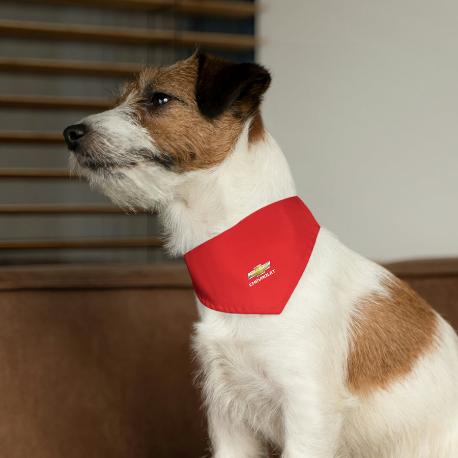 Red Chevrolet Pet Bandana Collar™