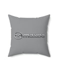 Grey Mazda Spun Polyester Square Pillow™