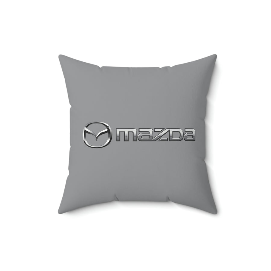 Grey Mazda Spun Polyester Square Pillow™