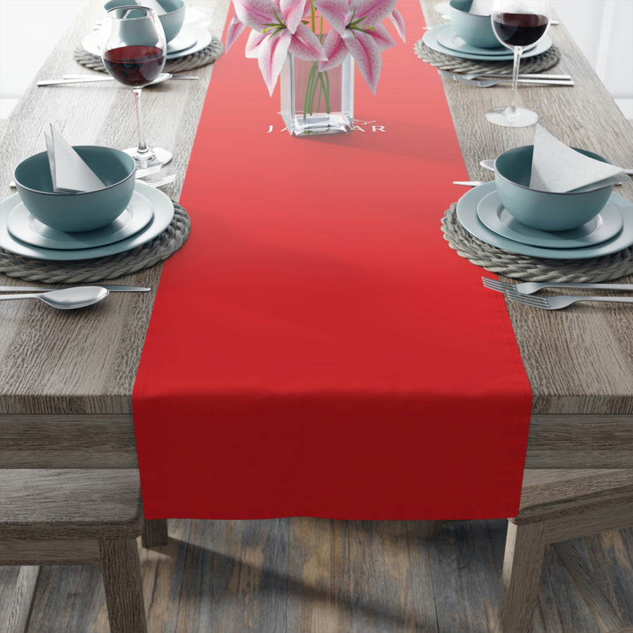 Red Jaguar Table Runner (Cotton, Poly)™