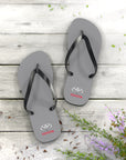 Unisex Grey Toyota Flip Flops™