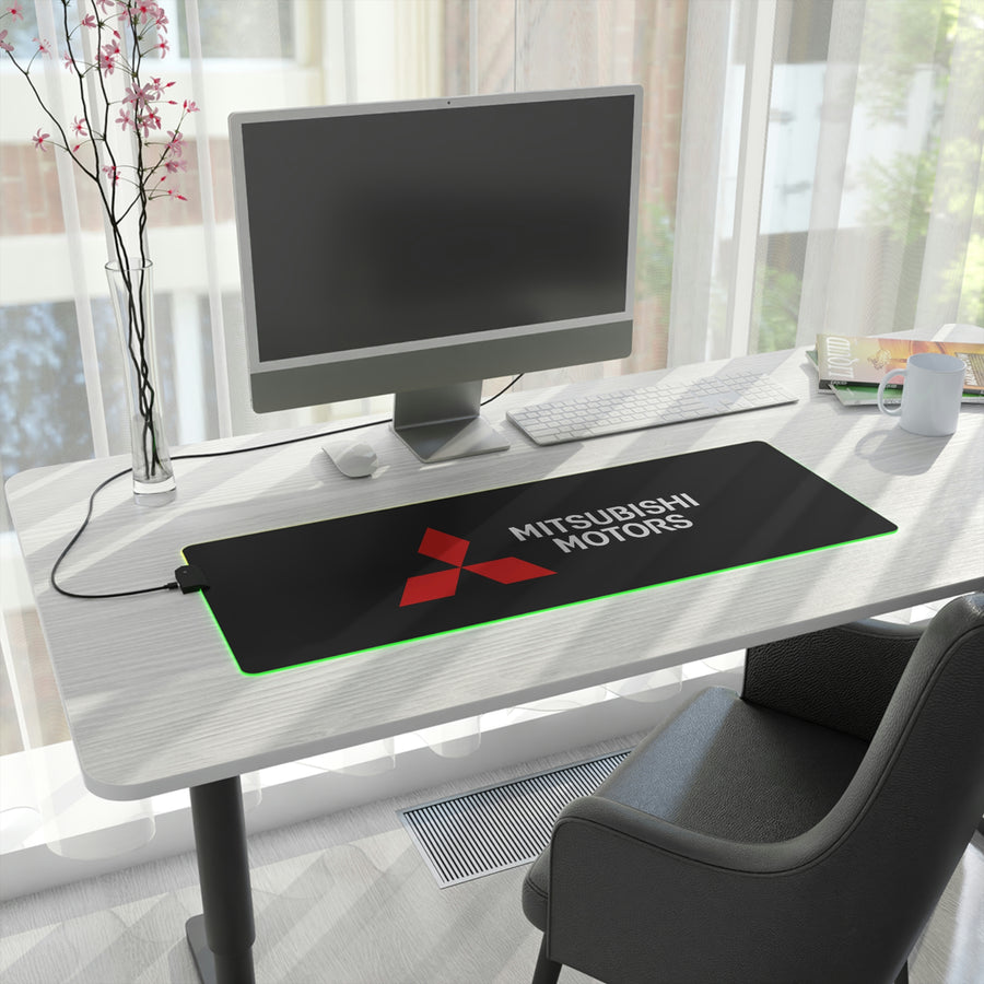 Black Mitsubishi LED Gaming Mouse Pad™