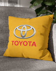 Yellow Toyota Spun Polyester pillowcase™