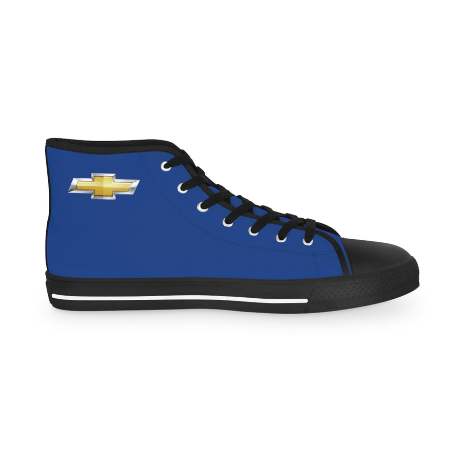 Men's Dark Blue Chevrolet High Top Sneakers™