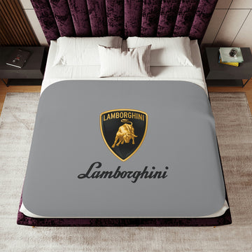 Grey Lamborghini Sherpa Blanket™