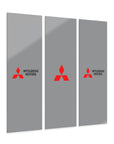 Grey Mitsubishi Acrylic Prints (Triptych)™