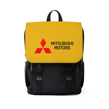 Unisex Yellow Mitsubishi Casual Shoulder Backpack™