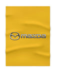 Yellow Mazda Soft Fleece Baby Blanket™