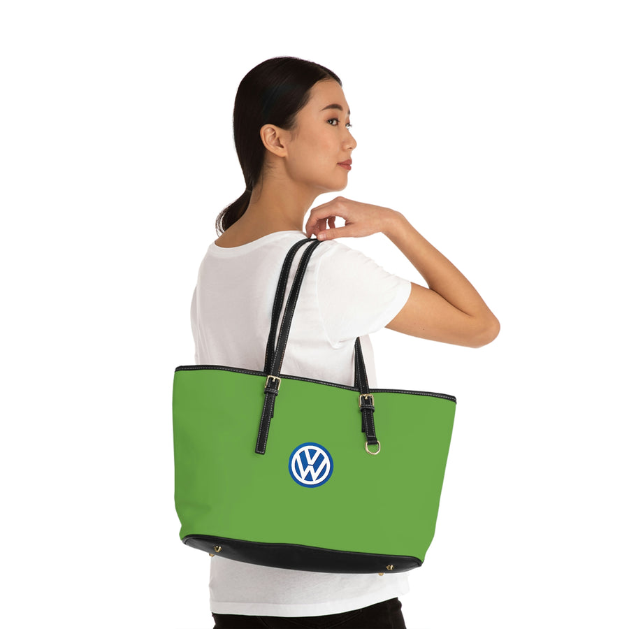 Green Volkswagen Leather Shoulder Bag™