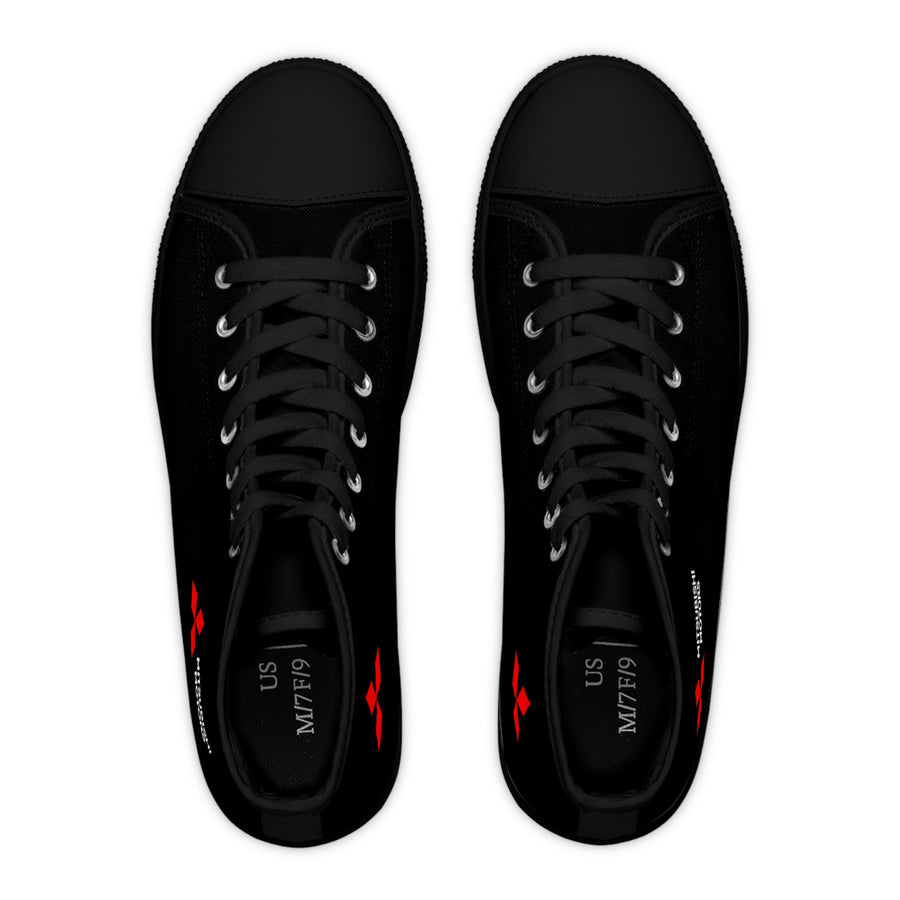 Women's Black Mitsubishi High Top Sneakers™